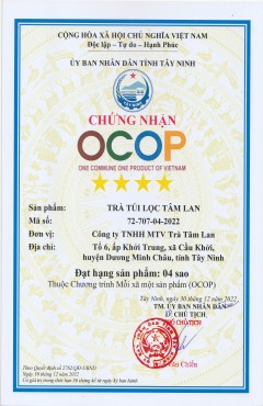 Trà Tâm Lan OCOP 4 sao