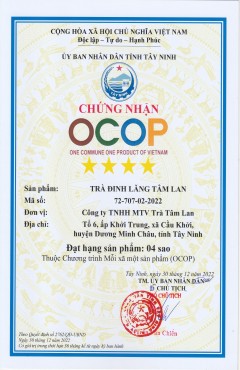 Trà đinh lăng - OCOP 4 sao