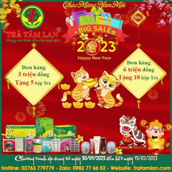 CHƯƠNG TRÌNH KHUYẾN MÃI MỪNG XUÂN QUÝ MÃO 2023
