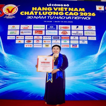 TRÀ TÂM LAN ĐẠT CHỨNG NHẬN HÀNG VIỆT NAM CHẤT LƯỢNG CAO 2026