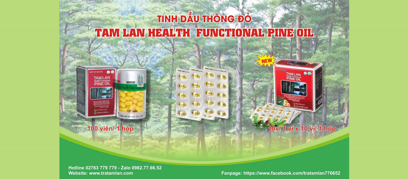 Tinh Dầu Thông Đỏ Tâm Lan